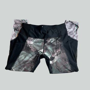 EUC Apana Watercolor Leggings with Pockets L